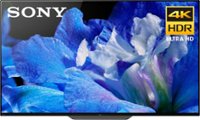 Front Zoom. Sony - 55" Class - OLED - A8F Series - 2160p - Smart - 4K UHD TV with HDR.