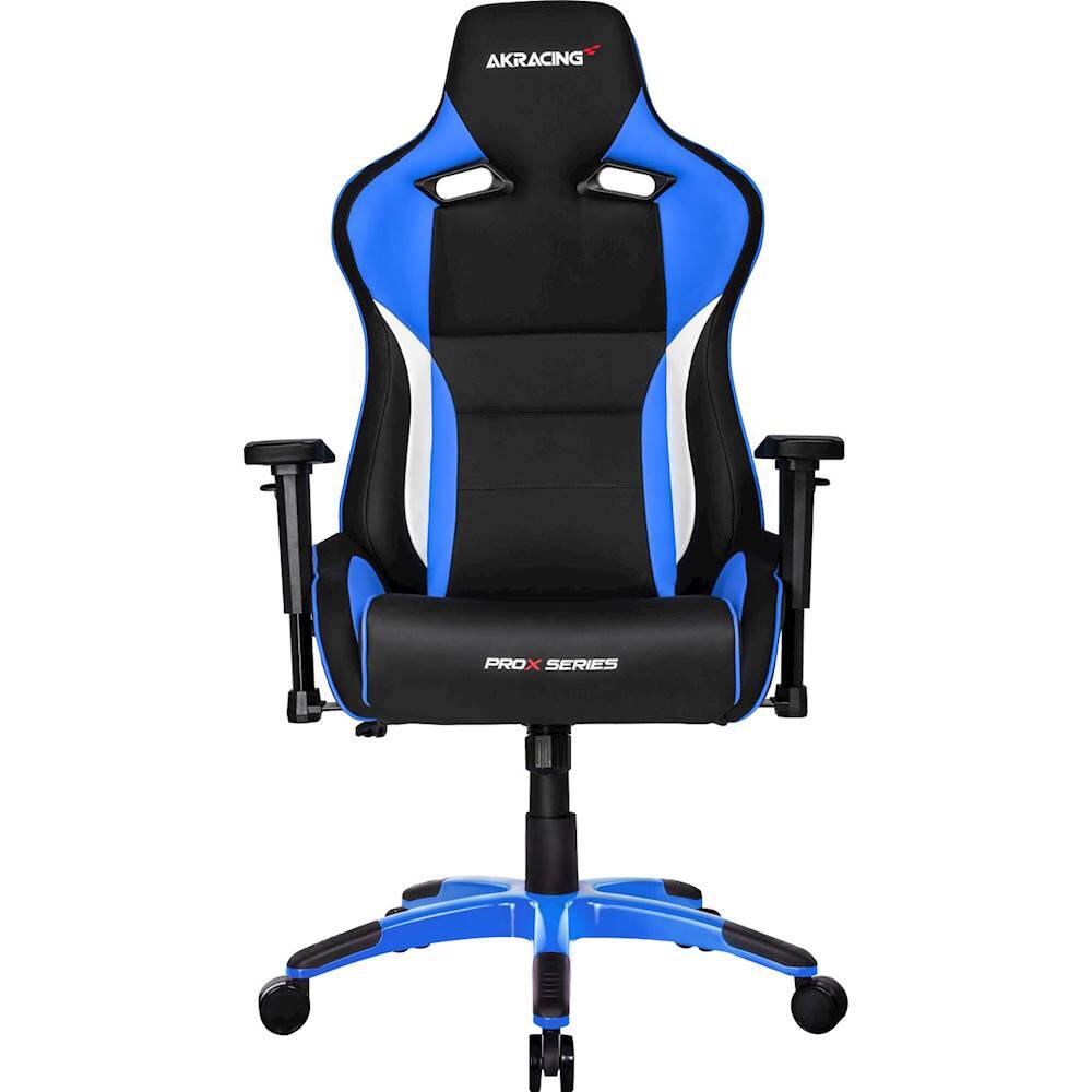 Front. AKRacing - ProX Gaming Chair - Blue.