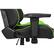 Alt View 19. CorLiving - Nitro Gaming Chair - Black/Process Blue.