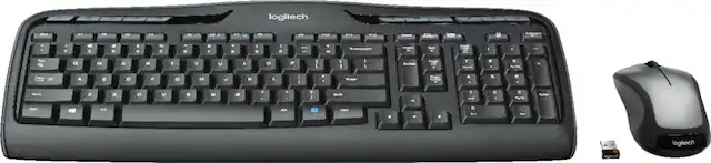 The text on the image reads: "Logitech .o P F . F. - . . F.. PSS F - 1 a 2 - . . 4 N S . . a T . I . 1 . + notice - a i Fata I Q W E FE T Y U I O P I E 1 I I I 7 . - 9 m - Seer DNI 1 A . D F G H J K L . - 4 . 5 e . -urc = x a V N M . - + I - - 1 3 C A A Ca D 4 A logitech."