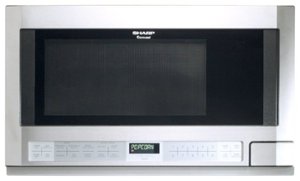 Sharp - 1.5 Cu. Ft. Built-In Microwave with Sensor Cooking - Stainless Steel - Front_Zoom