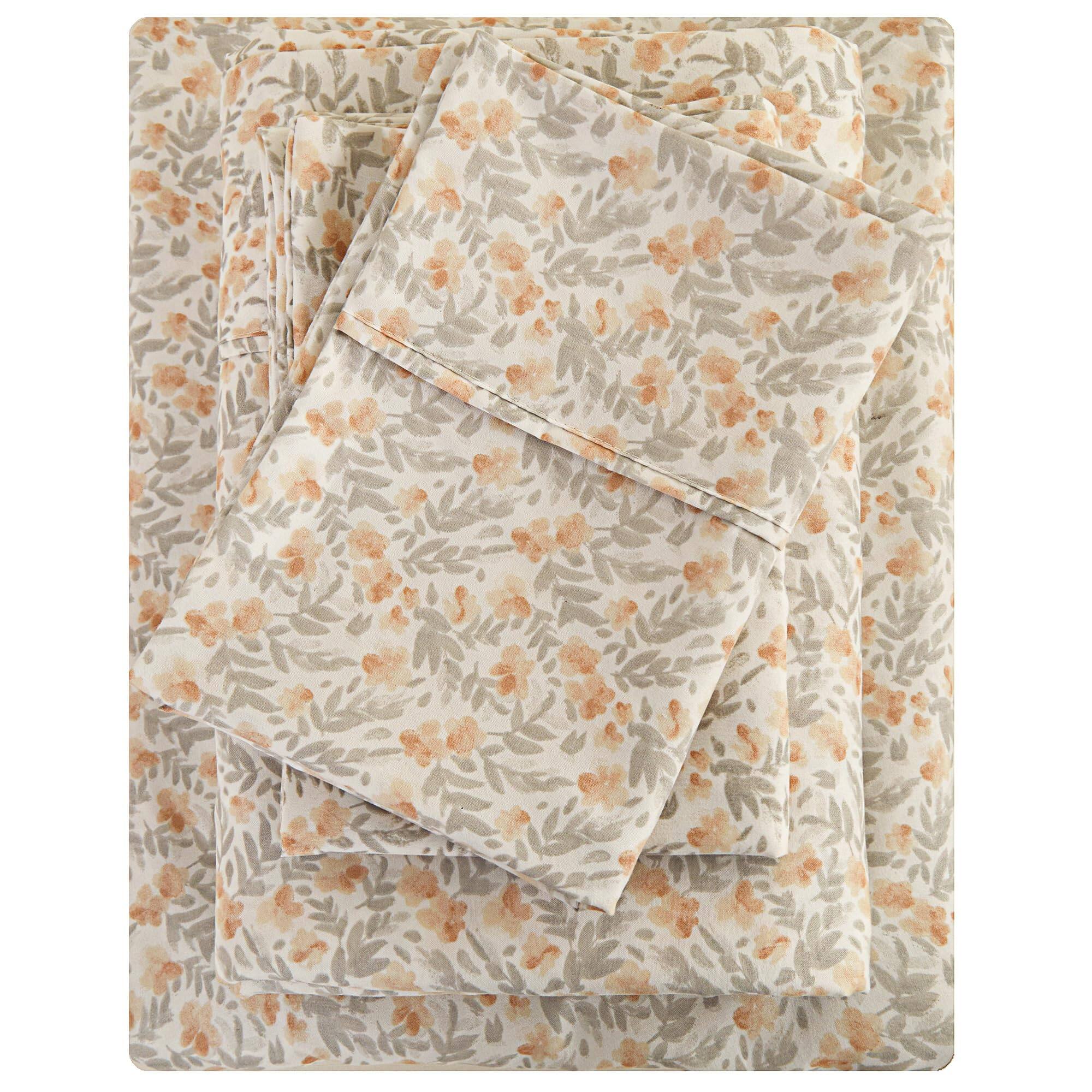 Light Orange Flower Twin