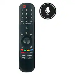VINABTY - MR23GA Replacement Remote Control Fits for LG AKB76043102 Magic Smart TV remote MR23GN AKB76043202 LED Smart TV - Black