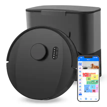 The text on the image reads "Wi Charge Go 8:00 MaD - +".