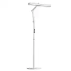 Front. Honeywell - 05D01 Sunturalux™ Modern LED Floor Lamp, Natural Daylight for Living Room, Home Office & Bedroom, White. - White.