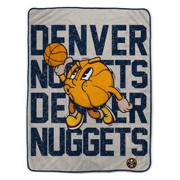 Pegasus - Denver Nuggets 60" x 80" Cartoon Basketball Ultra Cozy Blanket - Multicolor