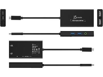 j5create  
Video Capture USB 3.0 Hub  

j5create  
Video Capture USB 3.0 Hub  

CE  
FC