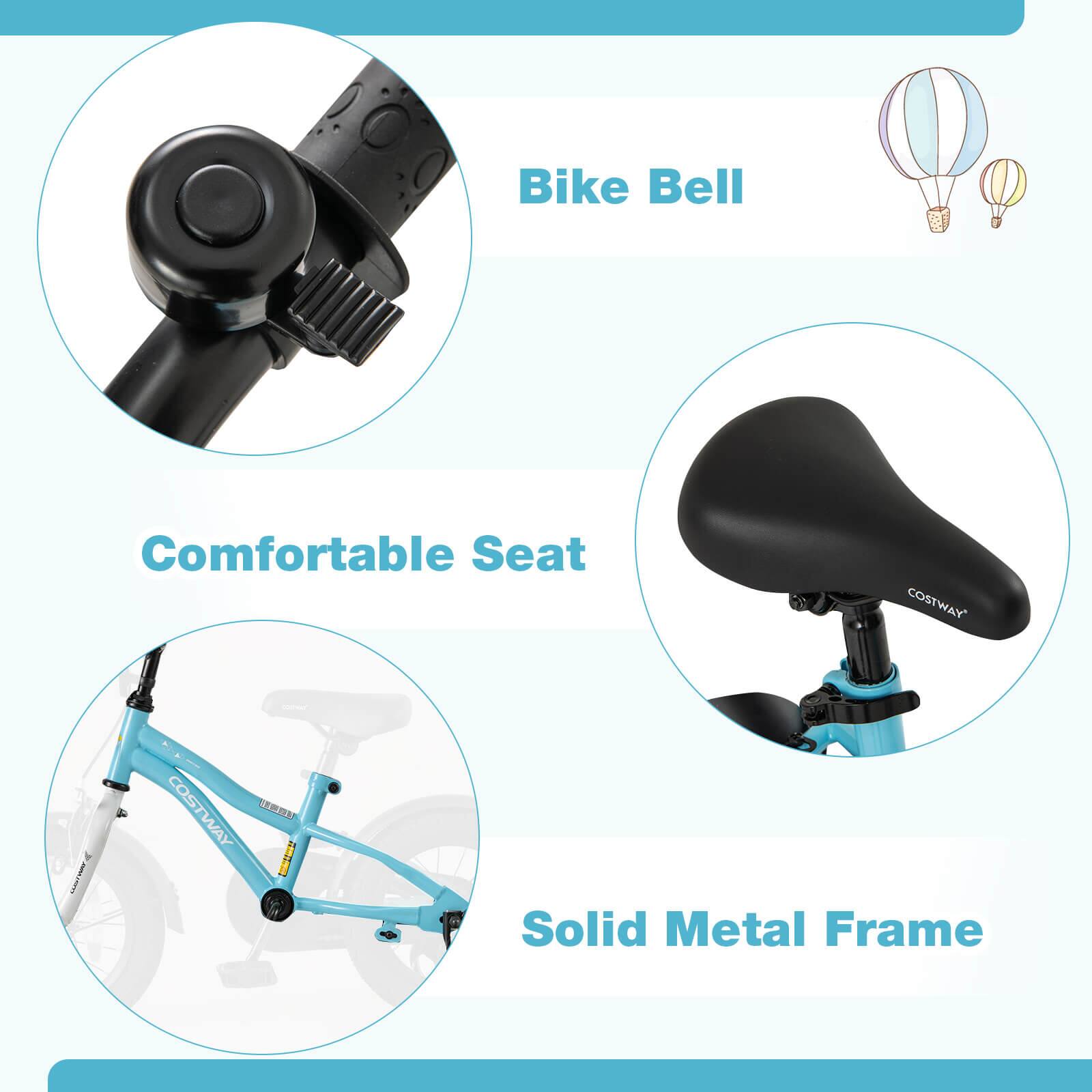 - Bike Bell
- Comfortable Seat
- Solid Metal Frame