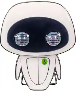 Disney WALL-E 3 Inch Funko POP Pin | EVE - White