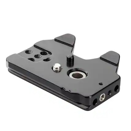 Front. ProMediaGear - ProMediaGear PBCBGE22R56 Arca-Swiss Type Bracket Plate for Canon R5 and R6 Cameras with BG-R10 Battery Grip.