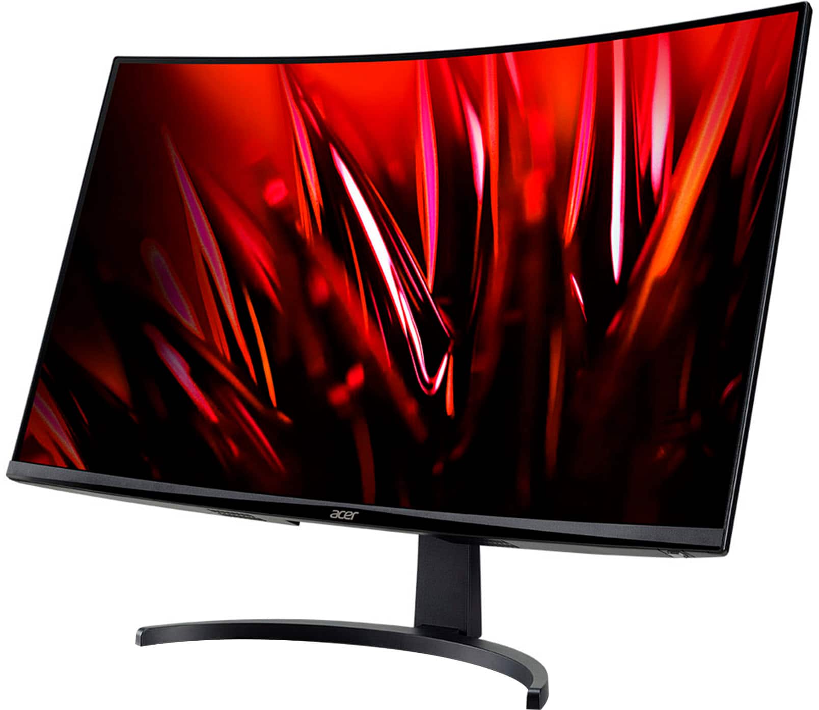 Alt View 13. Acer - Nitro Gaming 31.5" Curved WQHD 180Hz 1ms FreeSync Premium Gaming Monitor (DisplayPort, HDMI x2) - Black.