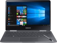 Front Zoom. Samsung - Notebook 9 Pro 13.3" Touch-Screen Laptop - Intel Core i7 - 8GB Memory - 256GB Solid State Drive - Titan Silver.
