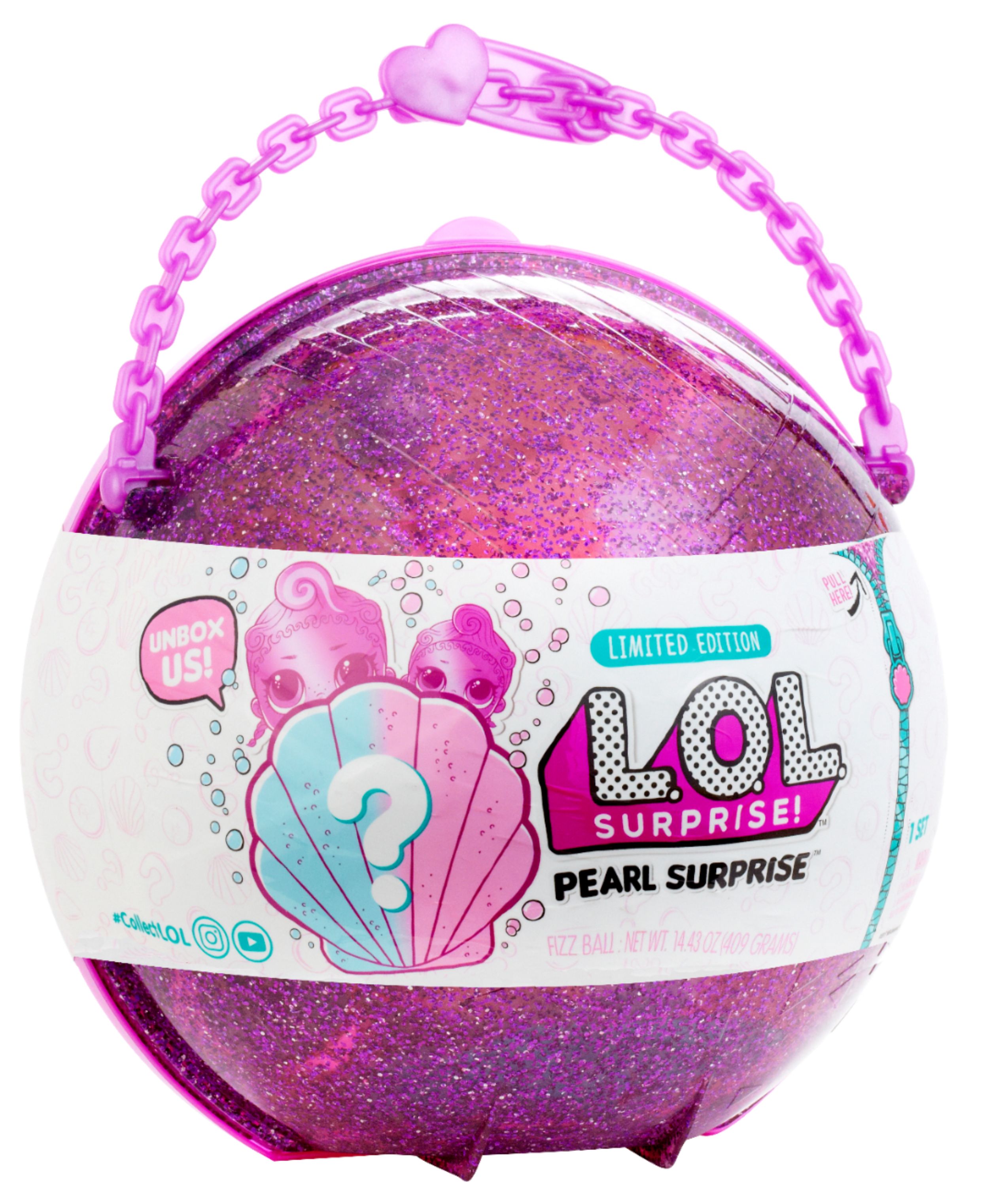 L.O.L. Surprise! Big Surprise Limited Edition Glitter Ball - 9 oz total