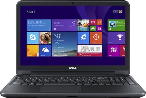  Dell - Inspiron 15.6&quot; Touch-Screen Laptop - Intel Core i3 - 4GB Memory - 500GB Hard Drive - Black Matte