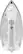 Alt View 11. Sunbeam - Classic Iron - White.