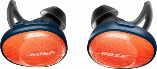 Bose - SoundSport Free True Wireless Headphones - Orange-Front_Standard