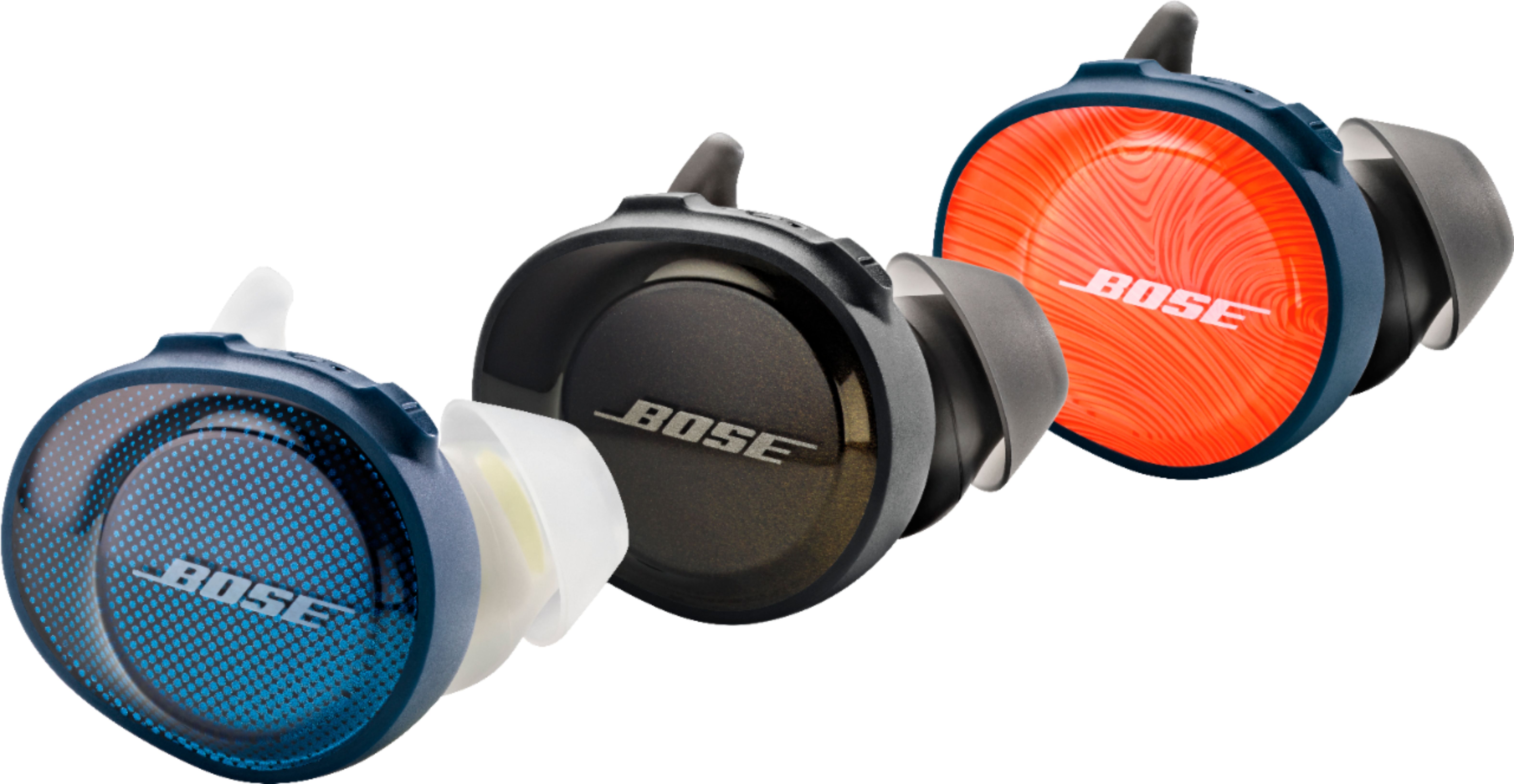 オーディオ機器 イヤフォン Best Buy: Bose SoundSport Free True Wireless Headphones Orange 