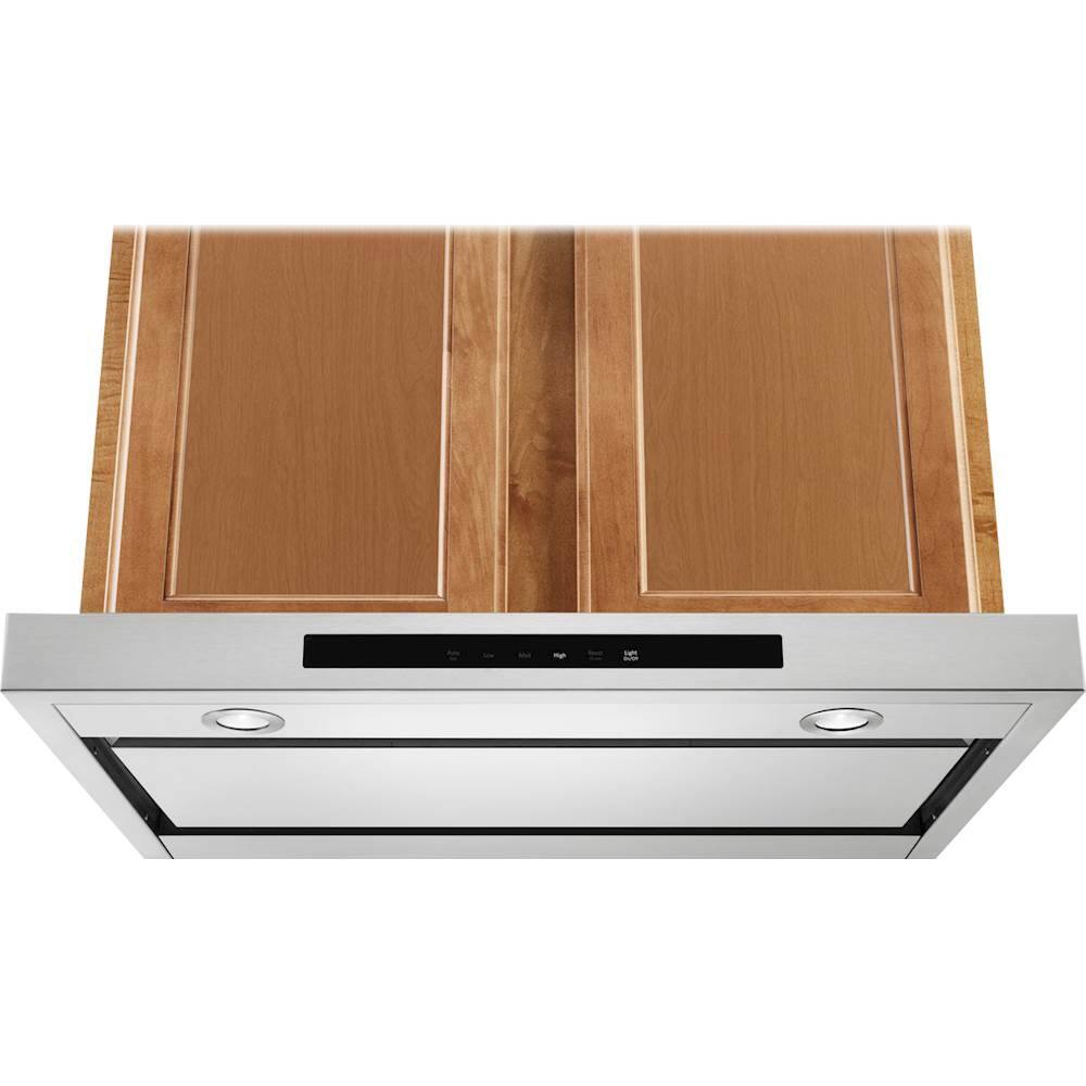 Alt View 11. KitchenAid - 30" Convertible Range Hood - Stainless steel.