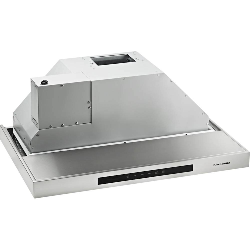 Alt View 14. KitchenAid - 30" Convertible Range Hood - Stainless steel.