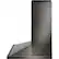 Angle. LG - STUDIO 30" Convertible Range Hood - PrintProof Black Stainless Steel.