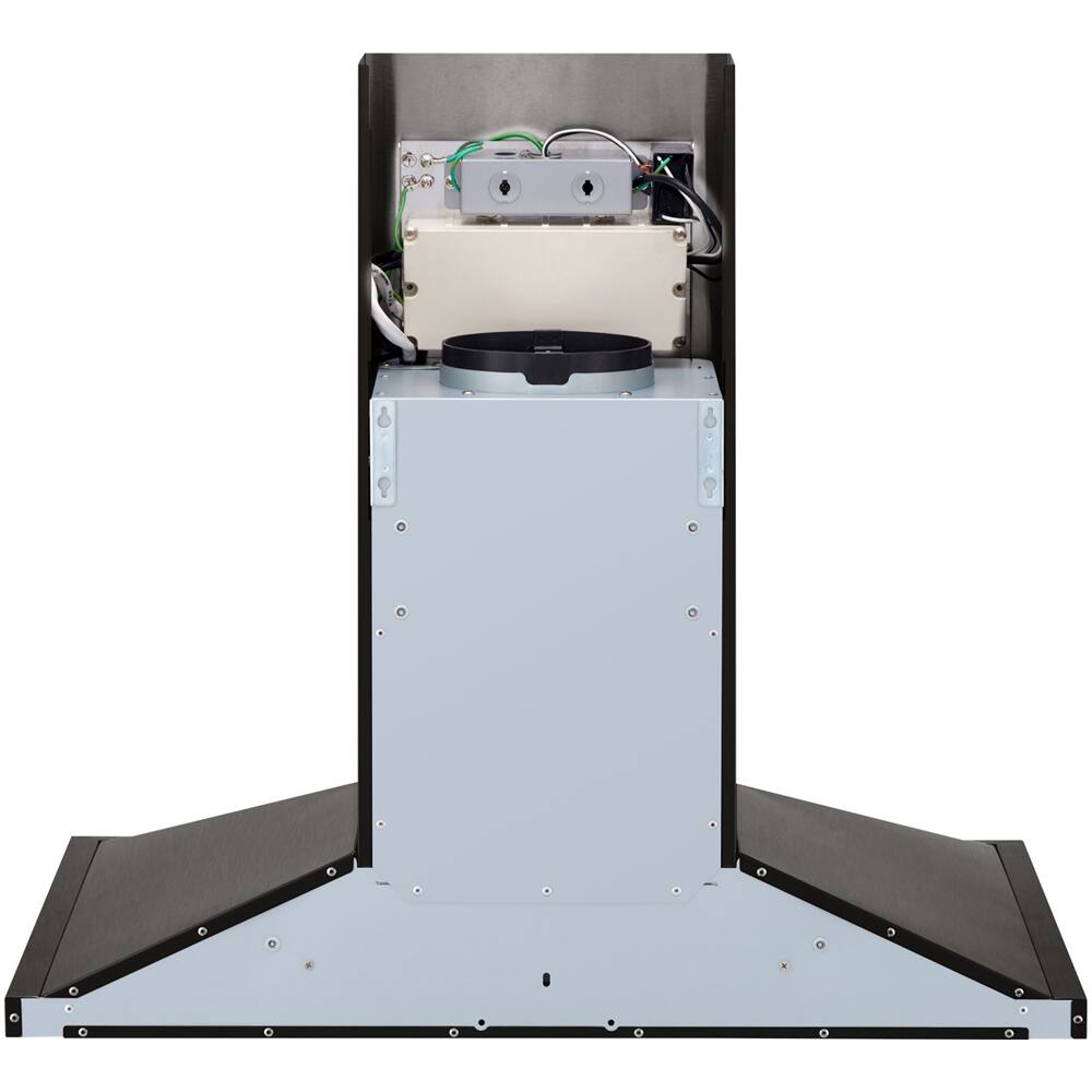 Best Buy LG STUDIO 36" Convertible Range Hood PrintProof Black