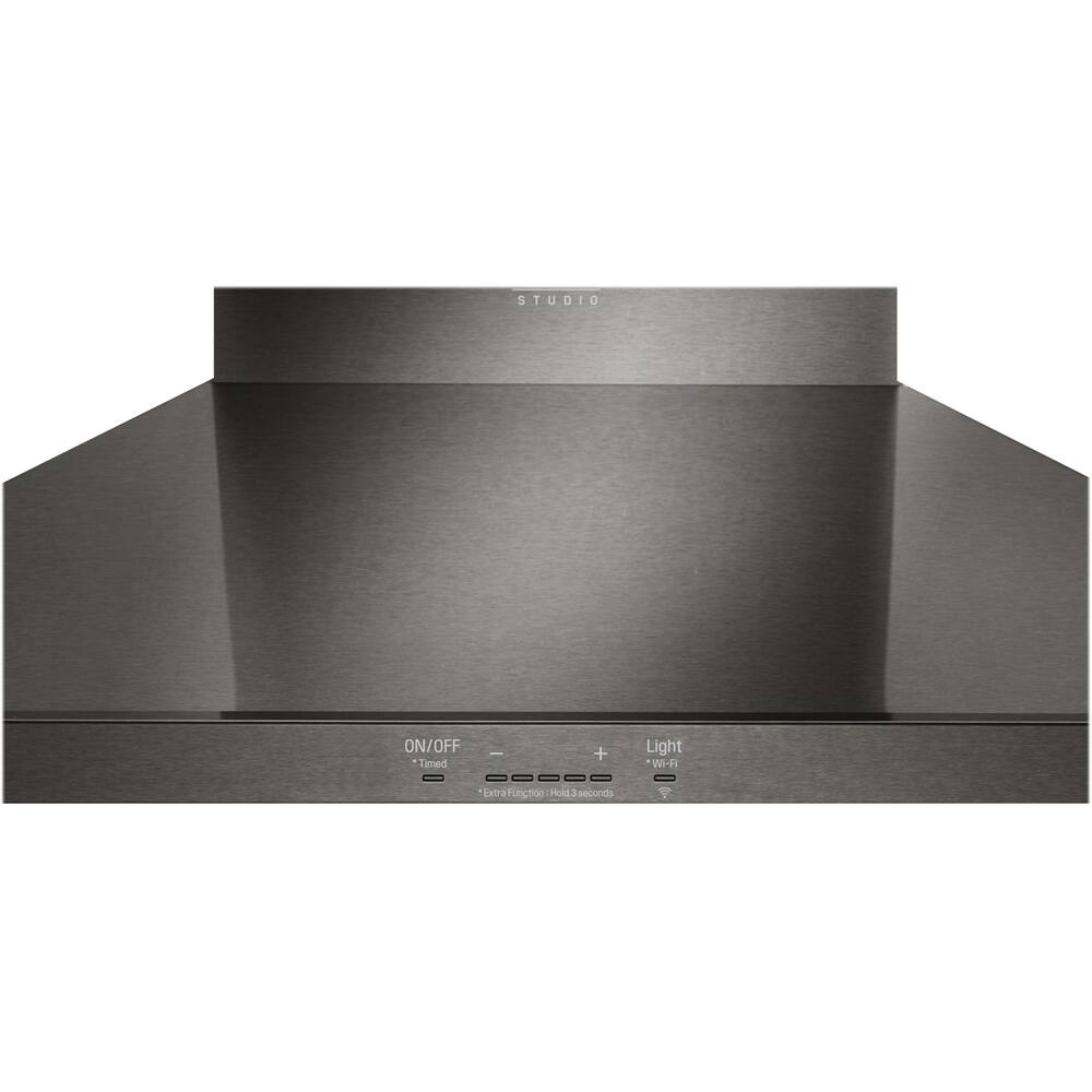 Alt View 15. LG - STUDIO 36" Convertible Range Hood - PrintProof Black Stainless Steel.