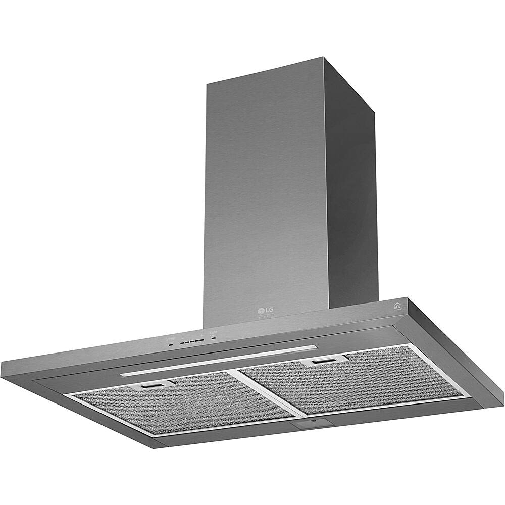 Alt View 11. LG - STUDIO 30" Convertible Range Hood - Stainless steel.