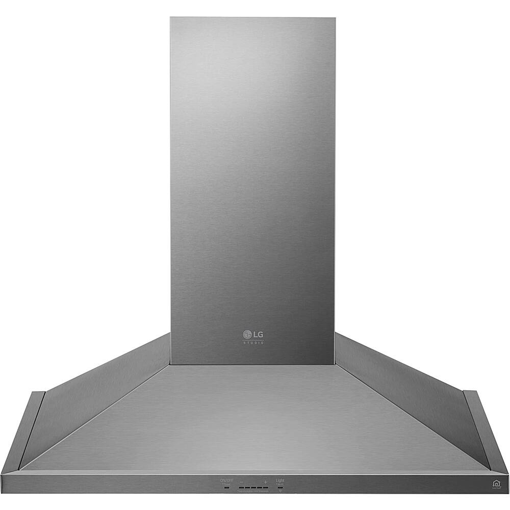 Alt View 13. LG - STUDIO 30" Convertible Range Hood - Stainless steel.
