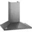 Angle. LG - STUDIO 36" Convertible Range Hood - Stainless steel.