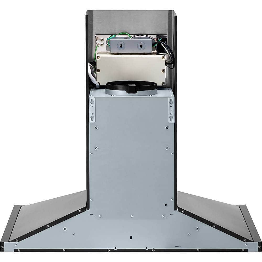 Alt View 11. LG - STUDIO 36" Convertible Range Hood - Stainless steel.