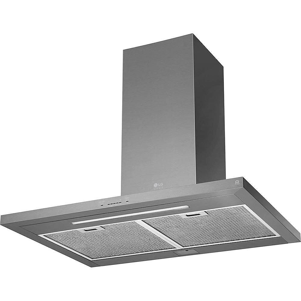 Alt View 16. LG - STUDIO 36" Convertible Range Hood - Stainless steel.