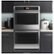 Alt View 20. GE - Profile 30" Built-In Double Electric Convection Wall Oven.