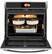 Alt View 18. GE - Profile 30" Built-In Single Electric Convection Wall Oven.