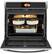 Alt View 2. GE - Profile 30" Built-In Single Electric Convection Wall Oven.