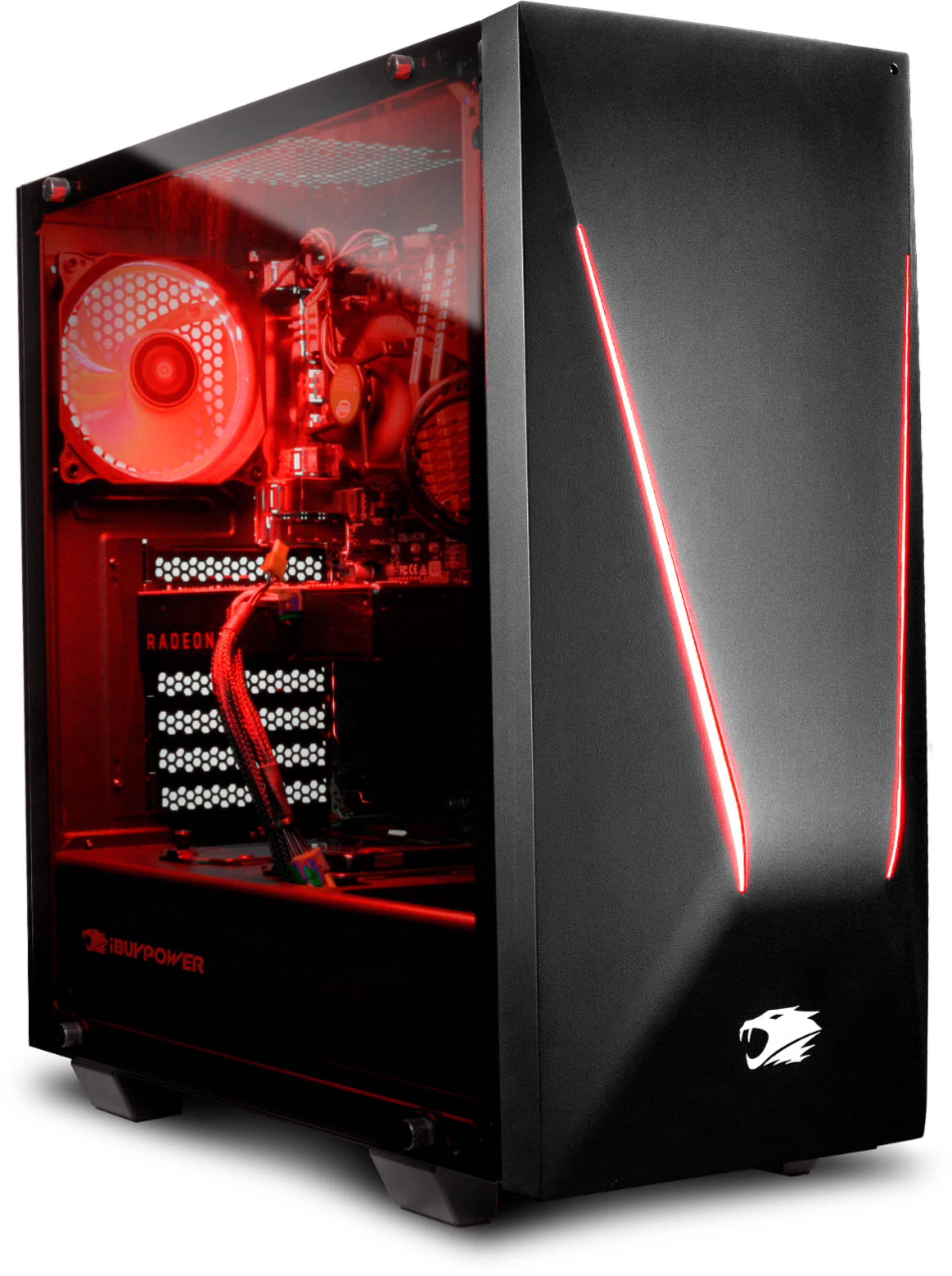 Alt View 11. iBUYPOWER - Gaming Desktop - Intel Core i7-8700 - 16GB Memory - NVIDIA GTX 1060 - 1TB HDD + 120GB SSD.