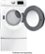 Alt View Zoom 11. Samsung - 7.5 Cu. Ft. 10-Cycle Electric Dryer with Steam - White.