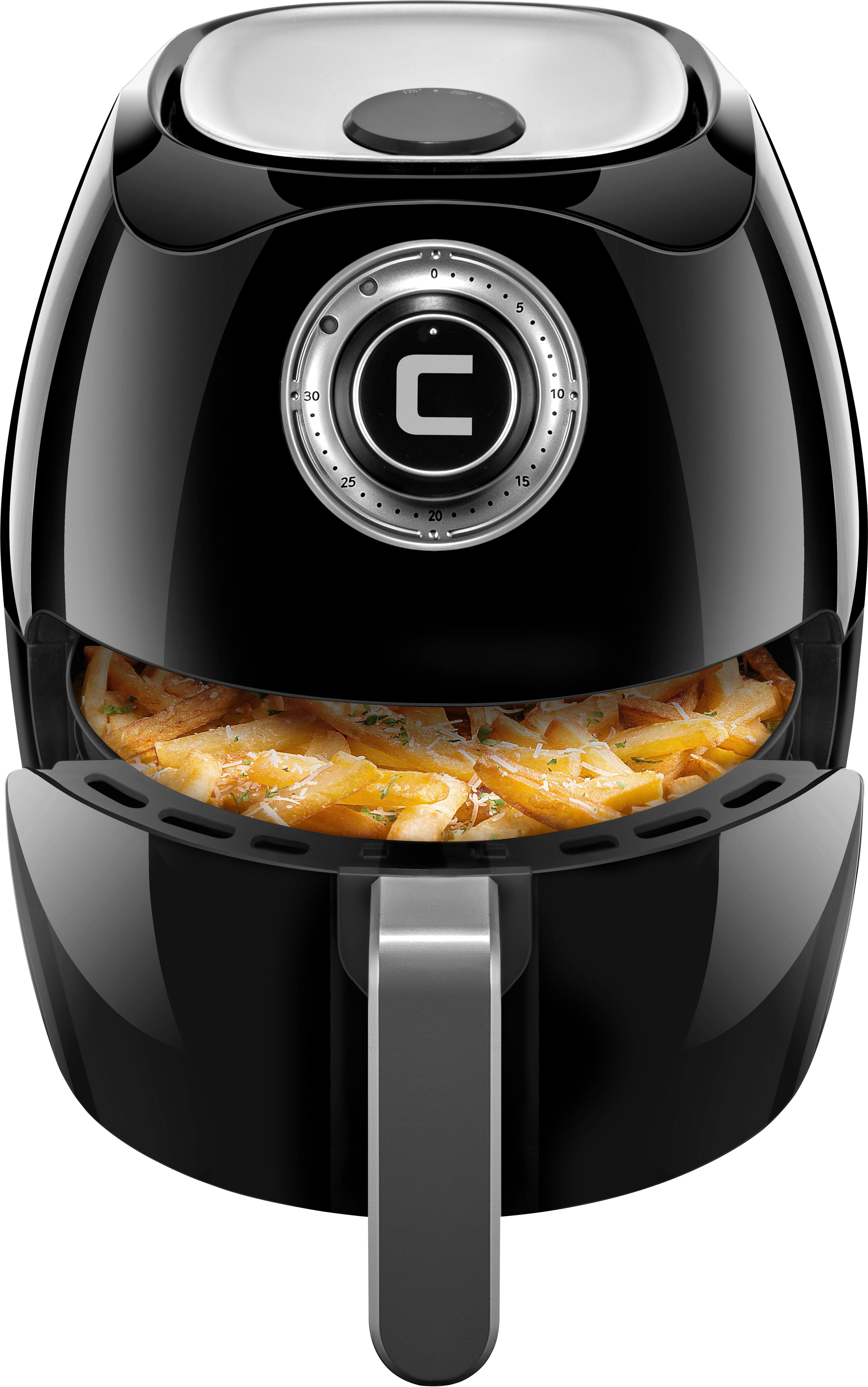 Alt View 11. Chefman - 3.5L Analog Air Fryer - Black.