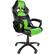 Angle. Arozzi - Corsair T3 RUSH Gaming Chair, Gray/Charcoal - Green.