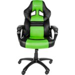 Front Zoom. Arozzi - Monza Gaming Chair - Green.