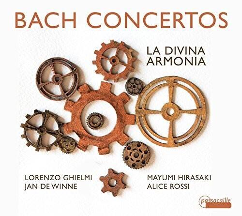 BACH CONCERTOS  
LA DIVINA ARMONIA  

LORENZO GHIEMI  
JAN DE WINNE  
MAYUMI HIRASAKI  
ALICE ROSSI  

passacaille