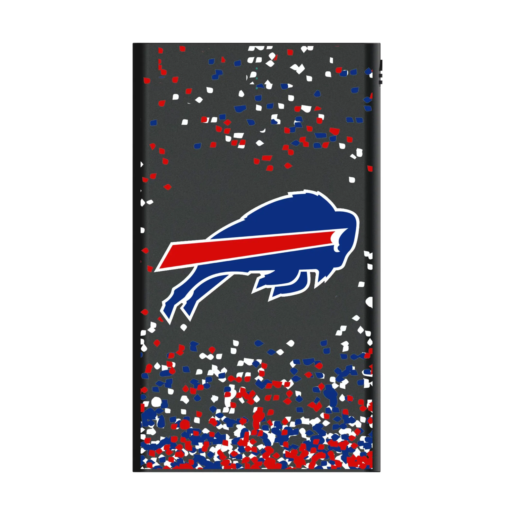 Alt View 1. Keyscaper - Buffalo Bills 5000mAh Flat Powerbank - Black.
