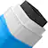 Alt View 11. Blueair - Blueair - Blue Pure 121 620 Sq. Ft. Air Purifier - White - White.