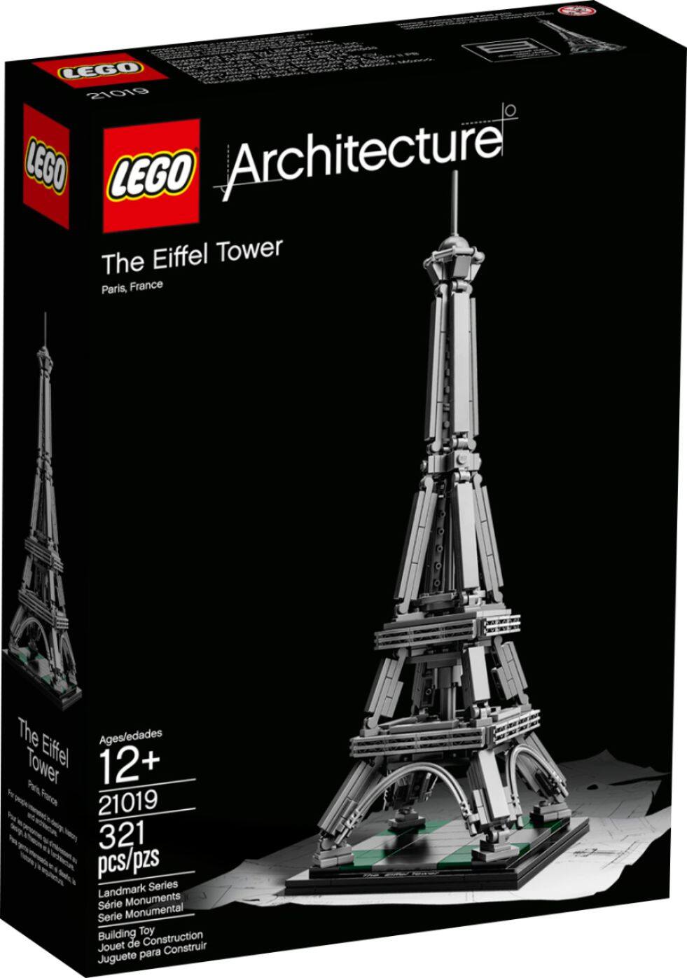 Angle. LEGO - Architecture The Eiffel Tower 21019.