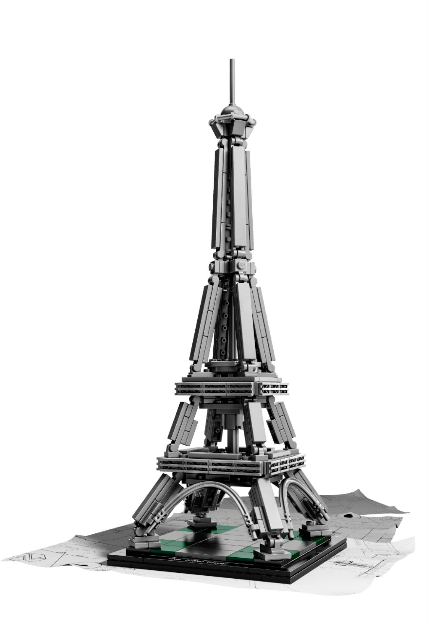 Alt View 11. LEGO - Architecture The Eiffel Tower 21019.