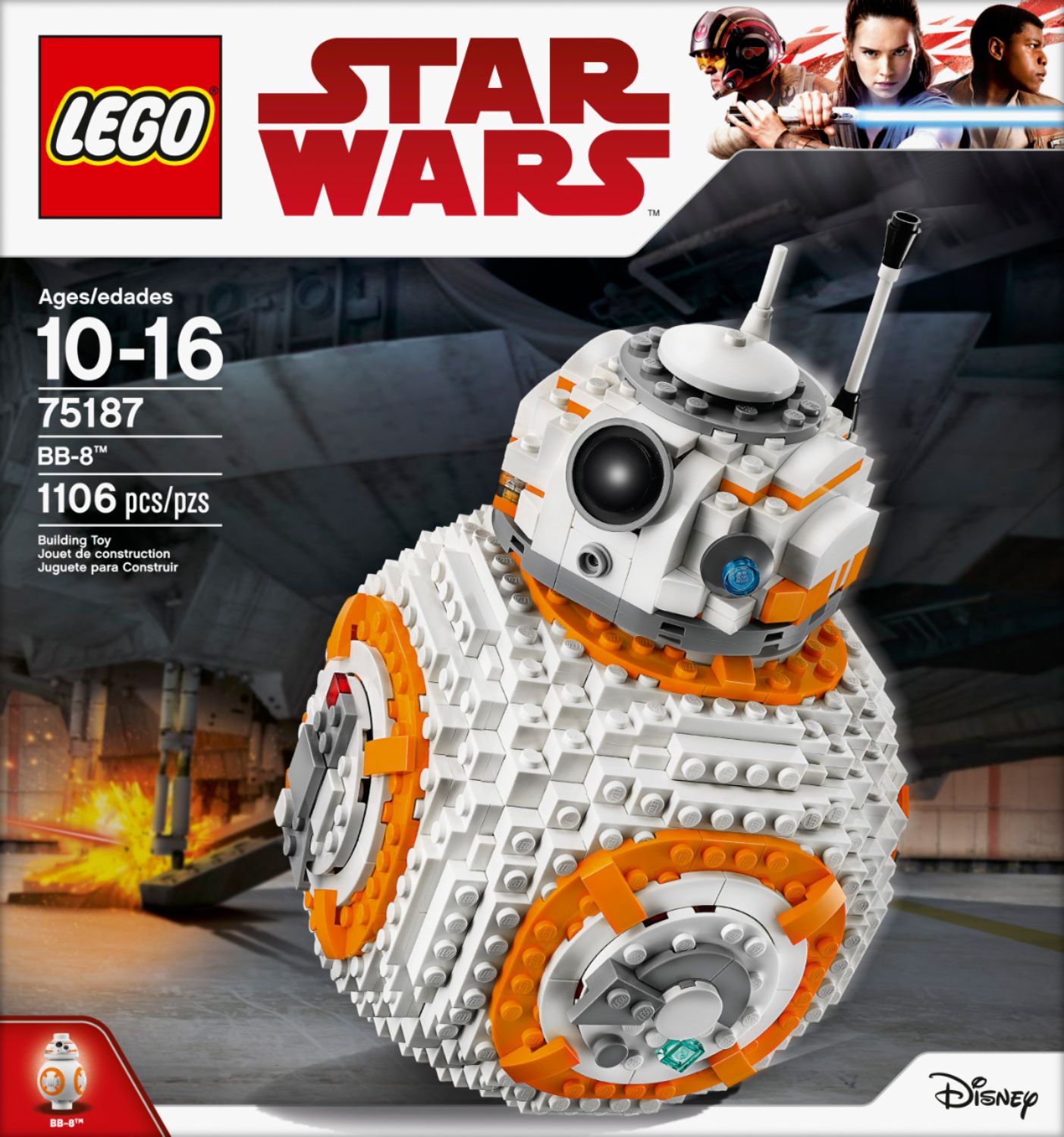 Factory Sealed New Lego Star Wars BB-8-75187 
