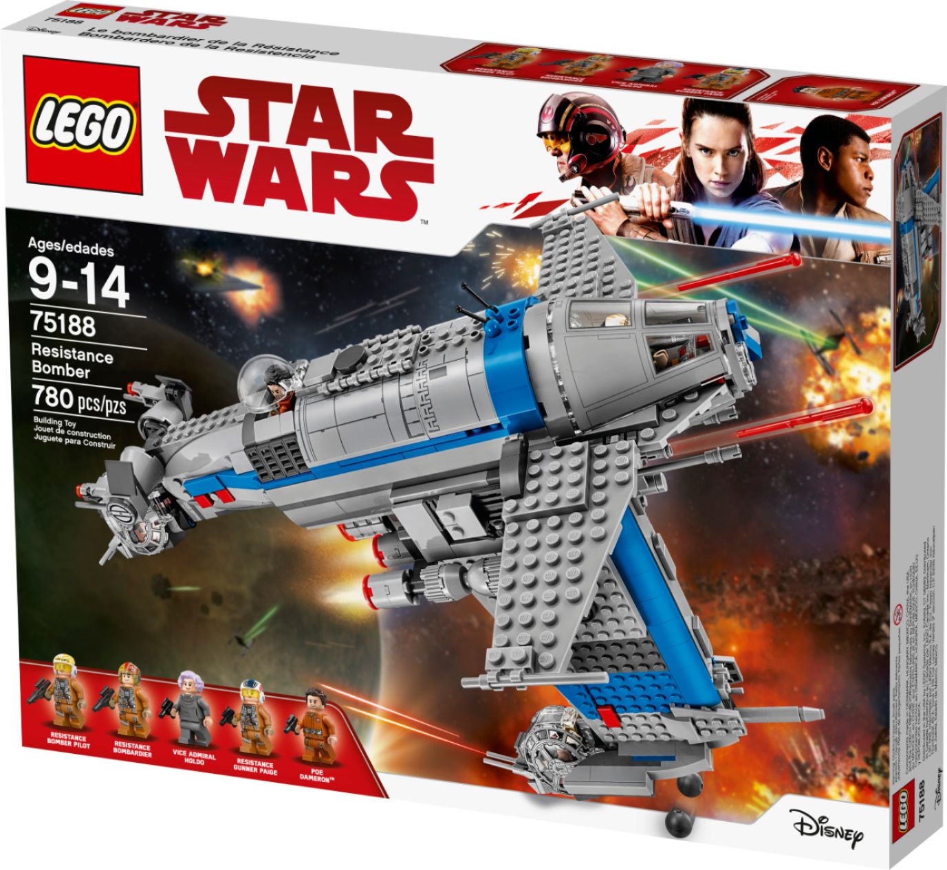 star wars resistance bomber lego