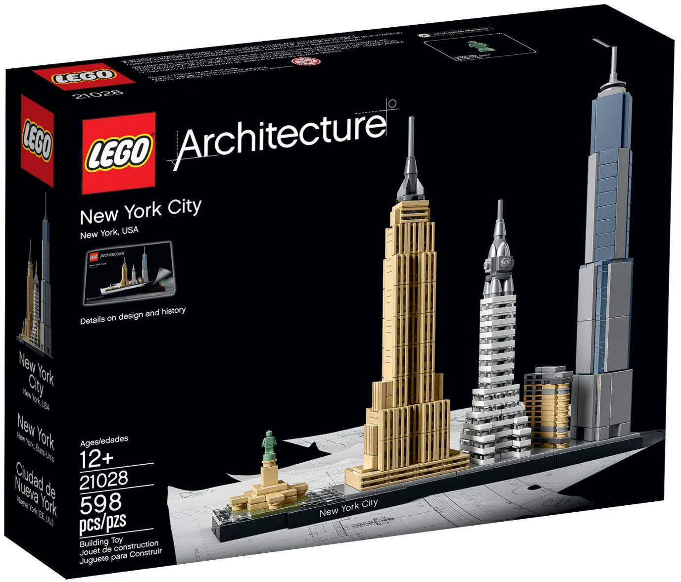 Left. LEGO - 21028.