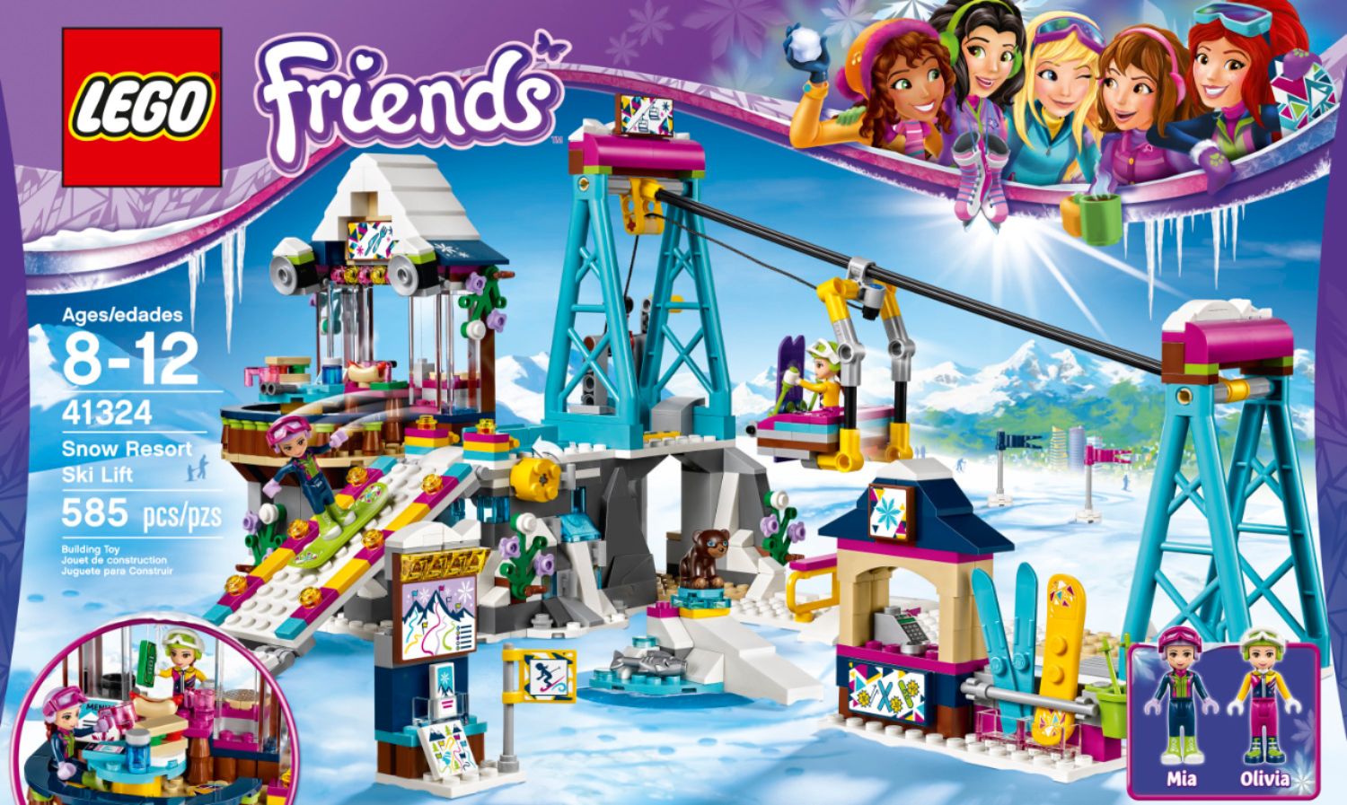 Best Buy: LEGO Snow Resort Ski Lift Multi-Colored 6174716
