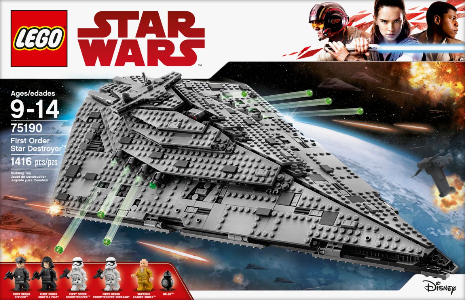 Buy: LEGO Star Wars Order Star 75190 Gray
