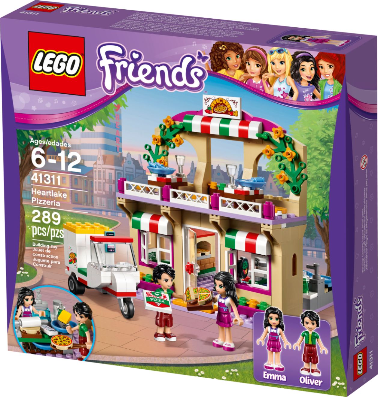 Best Buy: LEGO Friends Heartlake Pizzeria Multi-Colored 6174657